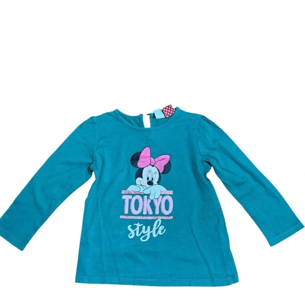 LC Waikiki Kids Disney Minnie Mouse Tokyo Style Long Sleeve Top- 3–4Y